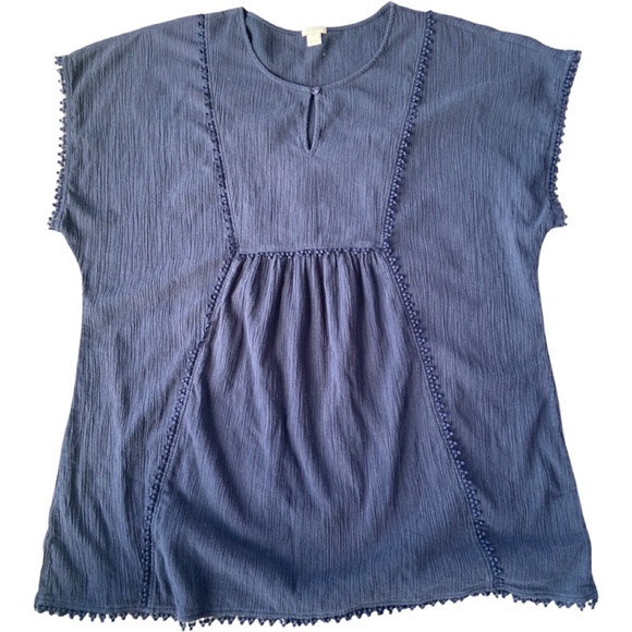J.Crew Navy beach/swim cover up dress XXL - Picture 3 of 3